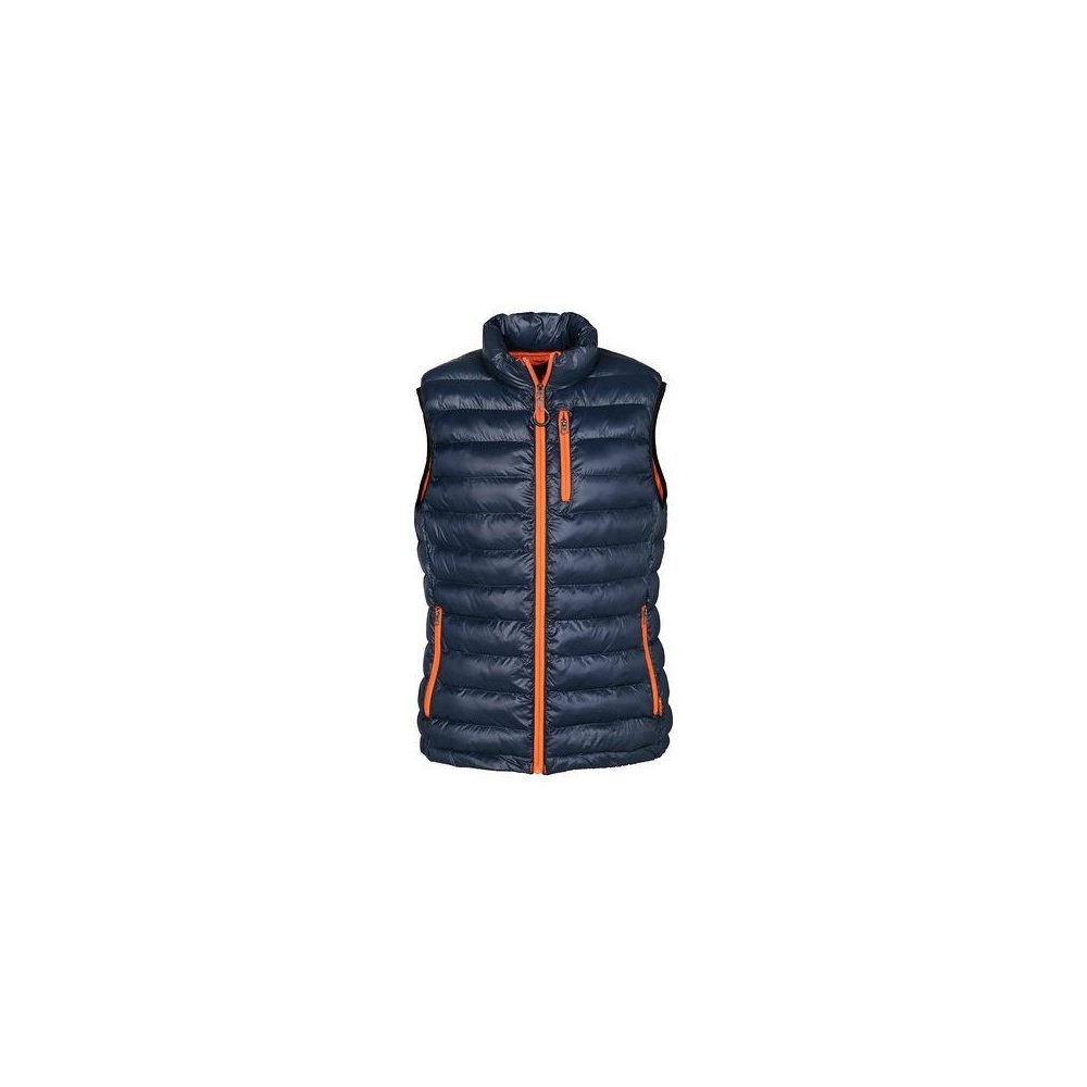 Gilet matelassé Trekking bleu Percussion
