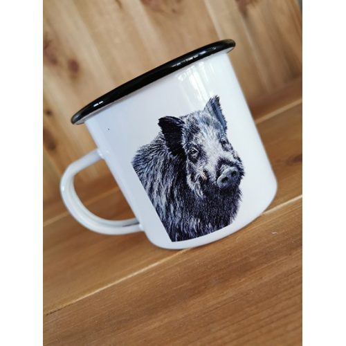 Mug en métal émaillé Walter Arlaud