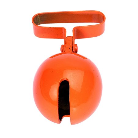 Grelot romain orange fluo 30 mm