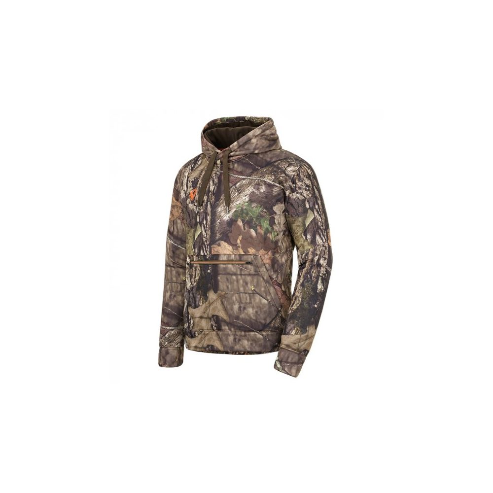 Sweat à capuche Boujou Green Camoo Stagunt