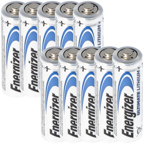 Lot de 10 piles AA Energizer Ultimate Lithium