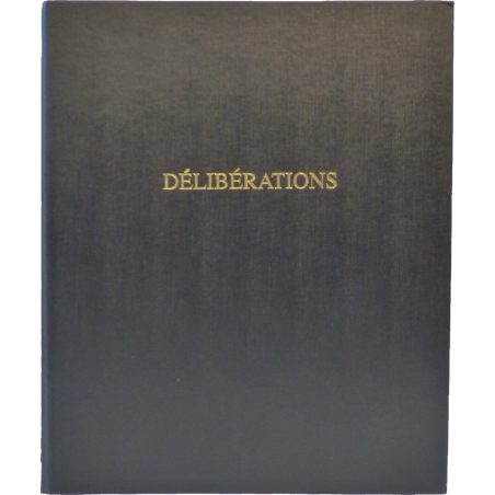 Registre de délibération