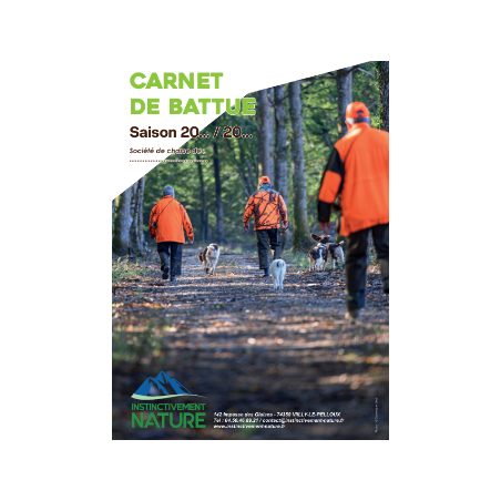 Carnet de battue A4