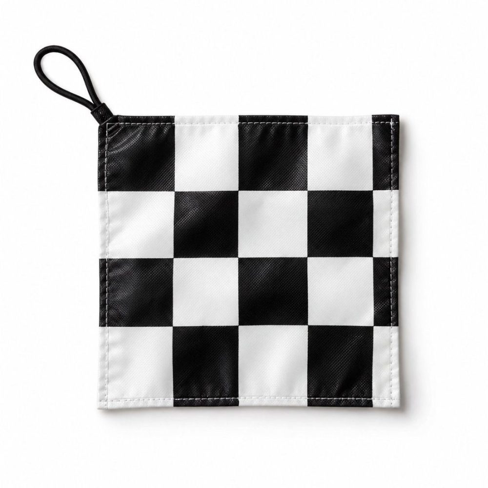 Drapeau avifaune à damier