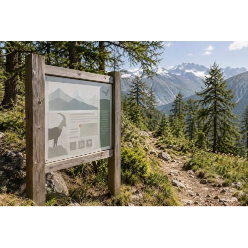 Panneau de sensibilisation « zone de refuge »