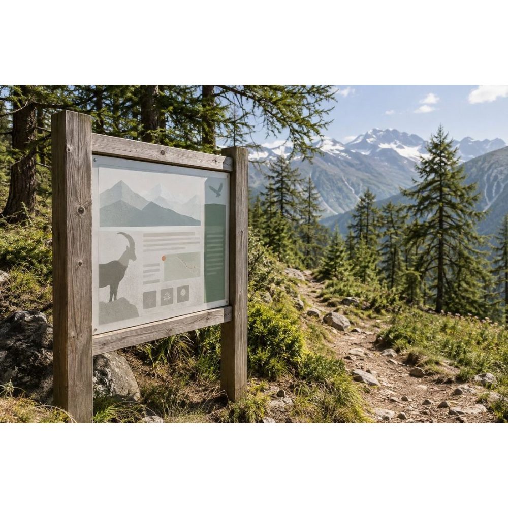 Panneau de sensibilisation « zone de refuge »
