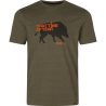 T-shirt That Time, motif sanglier (Seeland)