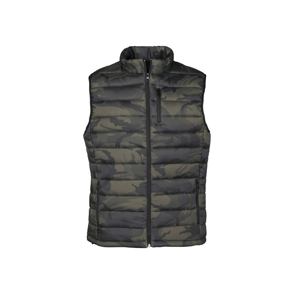 Gilet matelassé camo kaki Trek Percussion