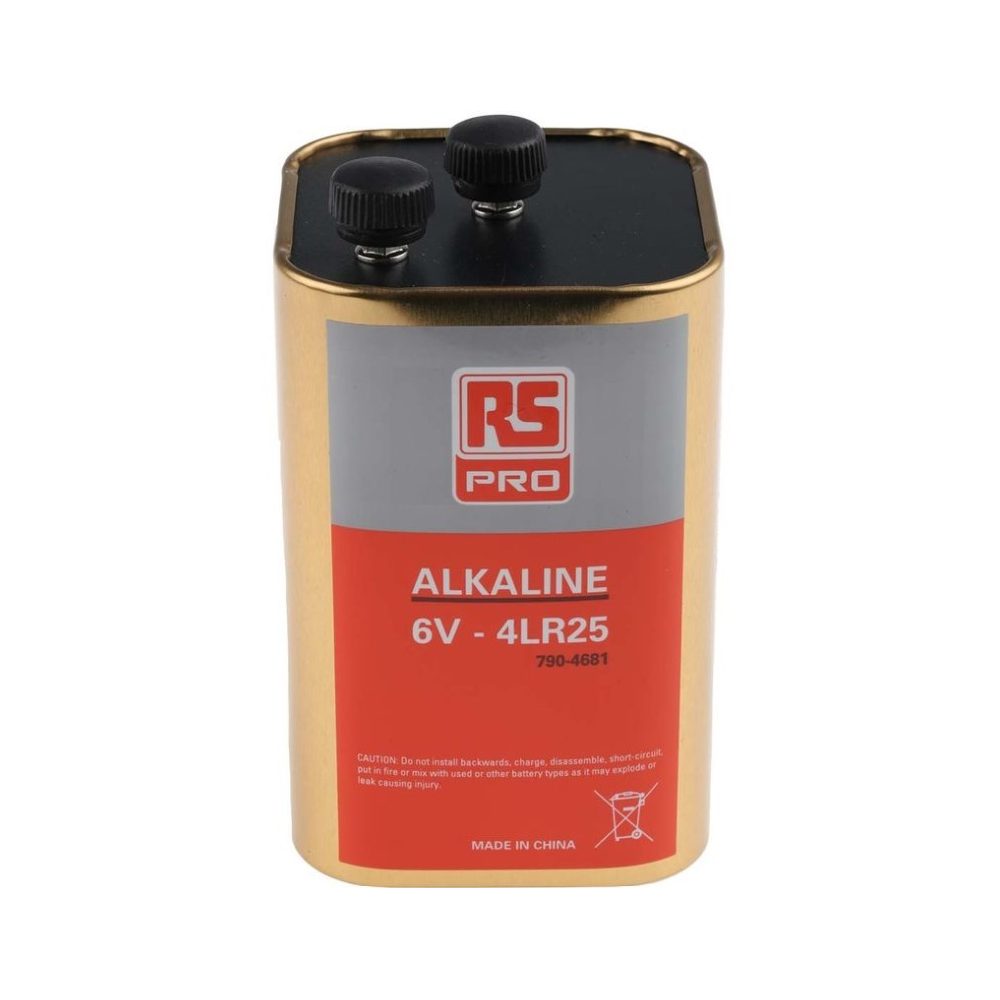 Pile 6 V alcaline pour agrainoir