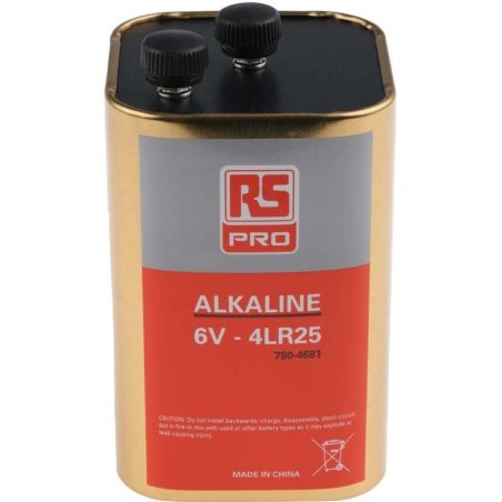 Pile 6 V alcaline pour agrainoir