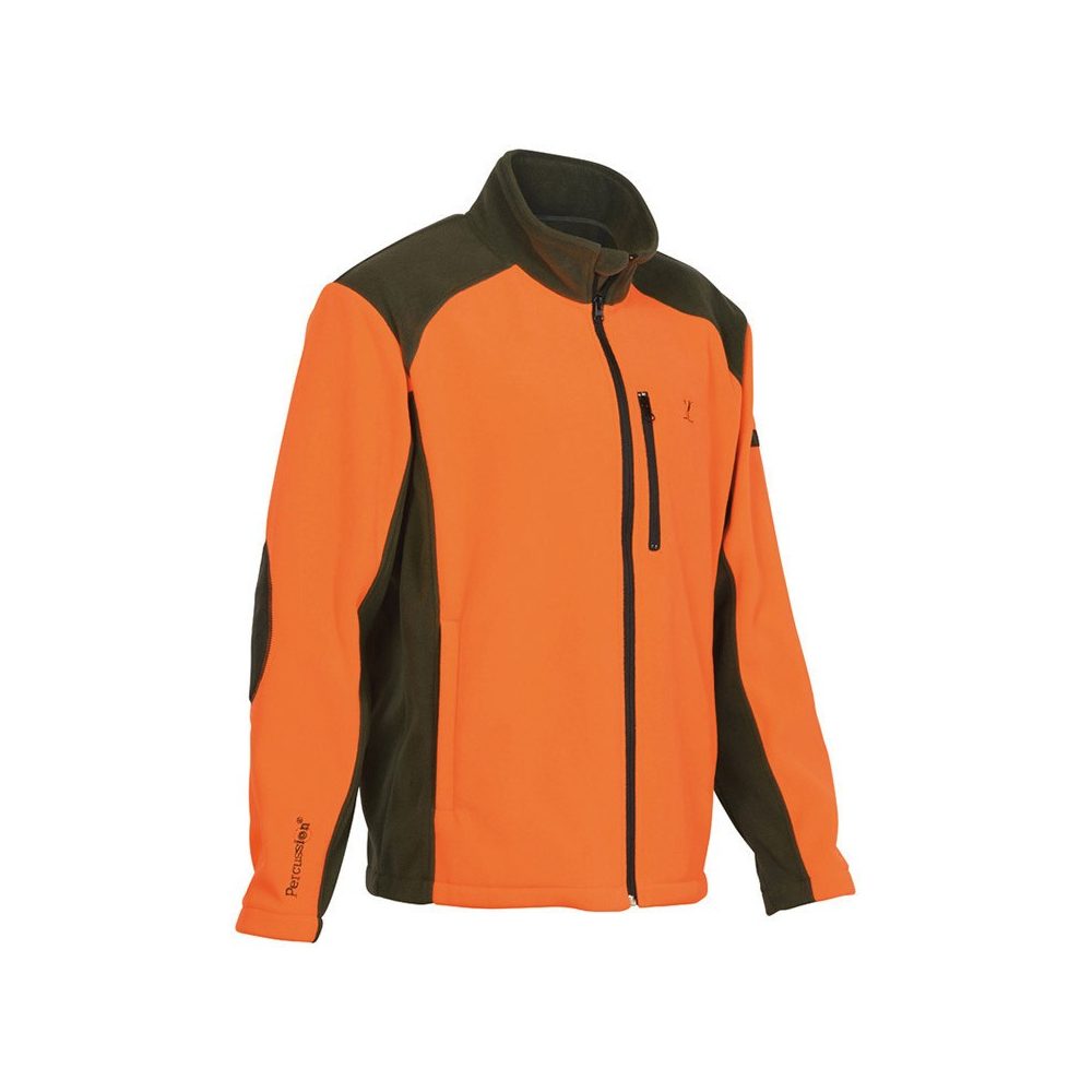 Blouson polaire orange normé CE Percussion