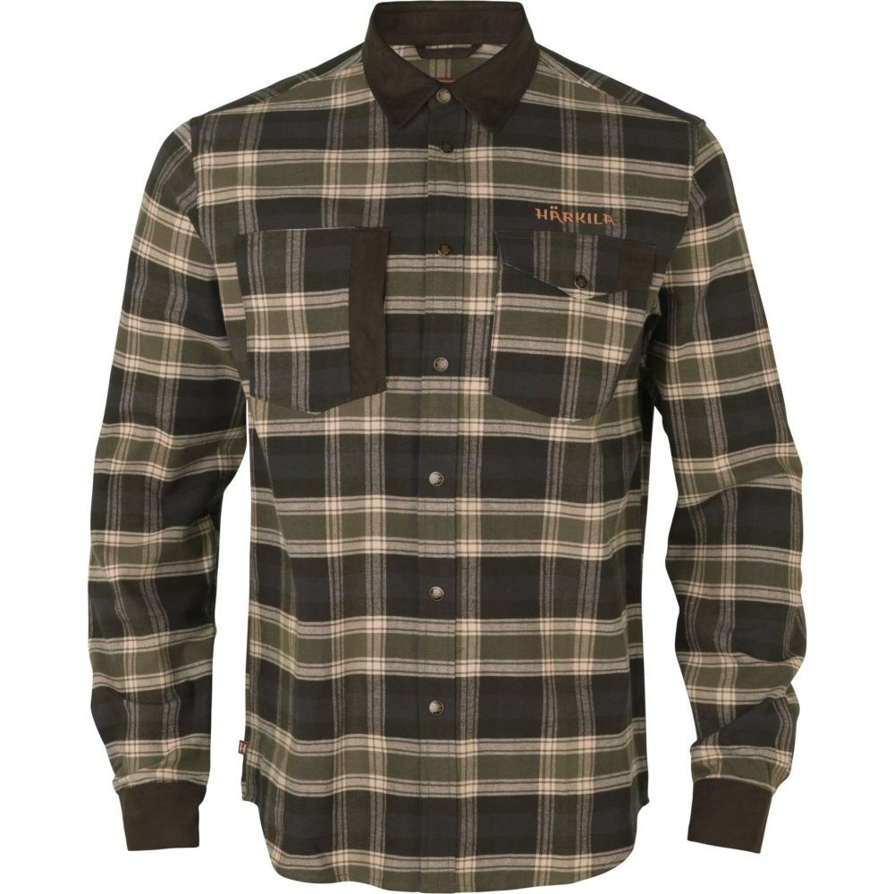 Chemise Aivak L/S olive Härkila