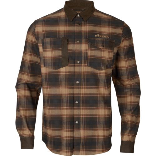 Chemise Aivak L/S burgundy Härkila