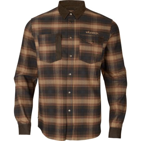 Chemise Aivak L/S burgundy Härkila