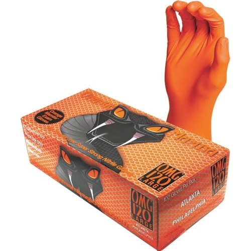 Gants nitrile Black Mamba, boîte de 100