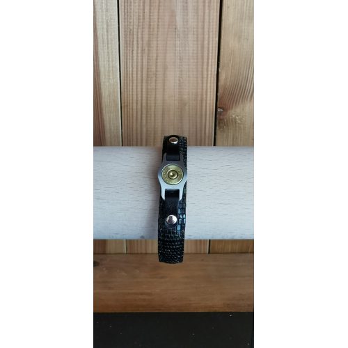 Bracelet Bang Bang effet croco vert Elden Paris