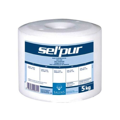 Bloc de sel pur, 5 kg (Vitex)