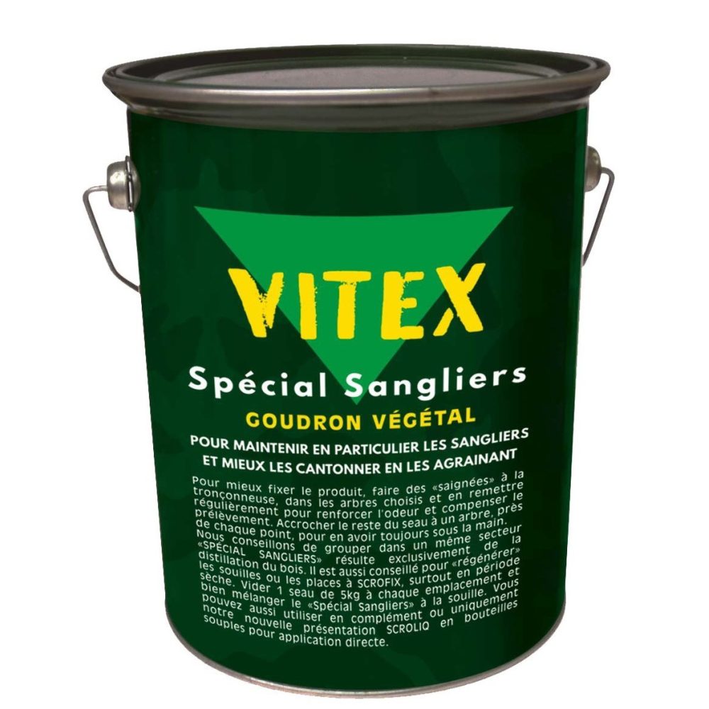 Goudron spécial sanglier, seau 5 kg (Vitex)