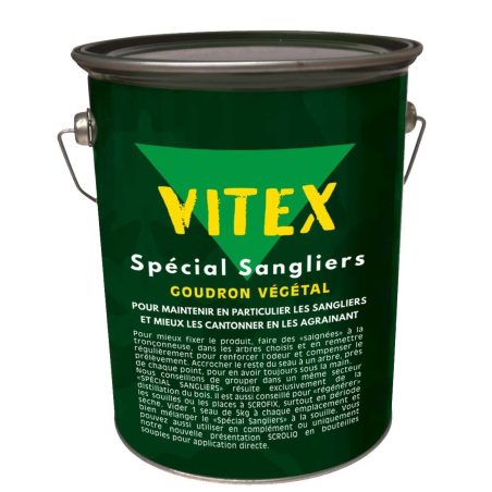 Goudron spécial sanglier, seau 5 kg (Vitex)